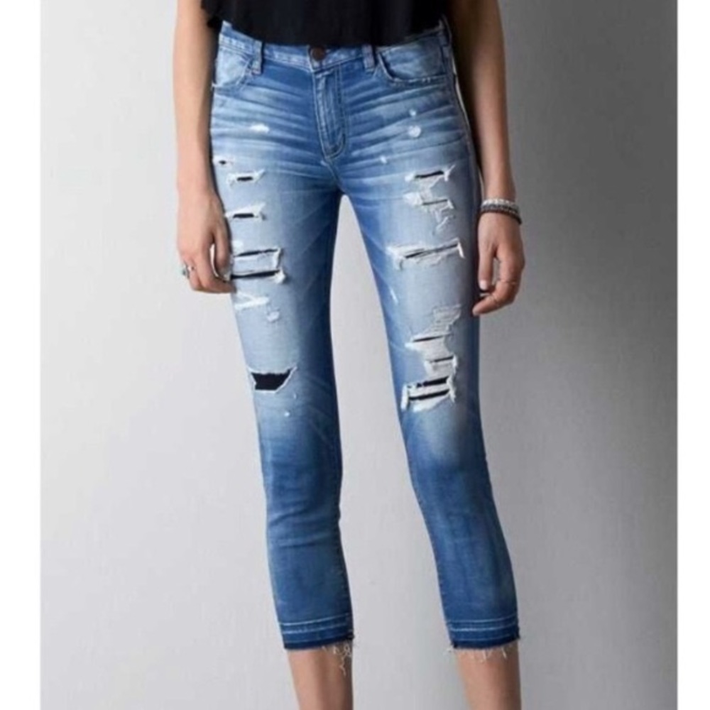 American Eagle Hi-Rise Jegging Crop